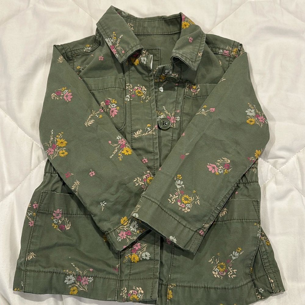 Gap floral kids jacket